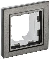 Рамка универсальная IEK Brite РУ-1-БрТБ-44 1-м. IP44 темная бронза картинка